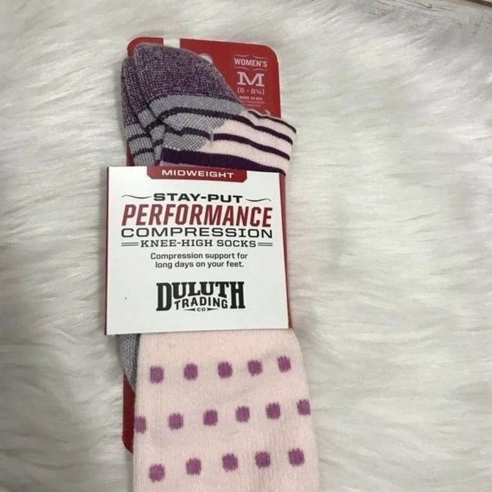 Duluth Trading Compression Knee High Socks medium‎ 6-8.5 nwt - Picture 9 of 10